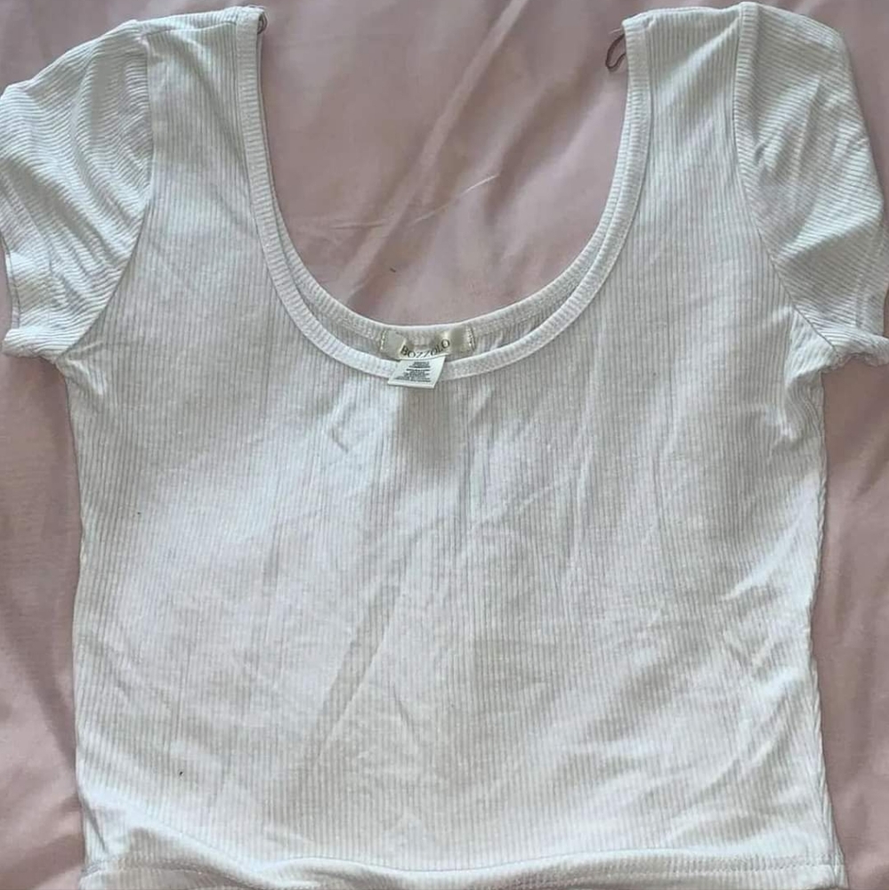 Bozzolo White Crop Top